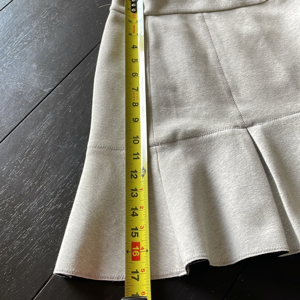 Madewell Mini Skirt in bonded jersey fabric size 2 - Picture 6 of 8